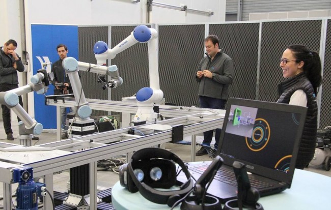 Pays de la Loire : mise au point d’une ligne d’assemblage robotisée, intégrant la réalité virtuelle et augmentée