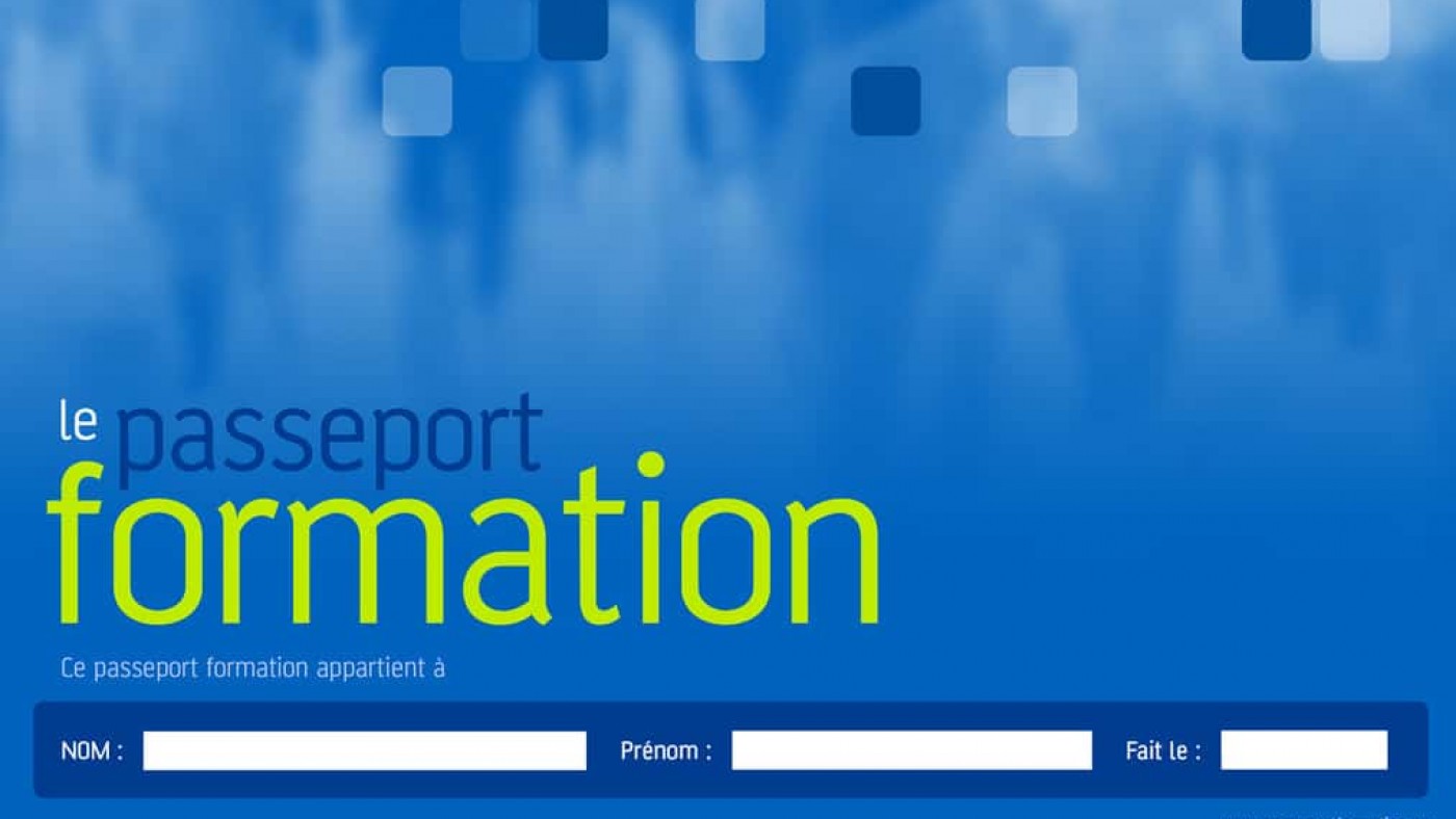 Passeport formation - Formulaire