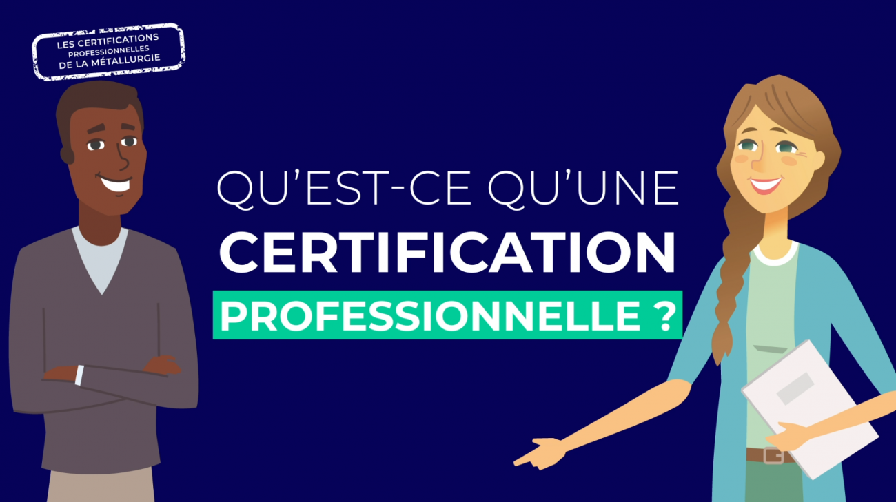Qu'est-ce qu'une certification professionnelle?