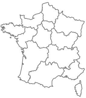 Carte de la France